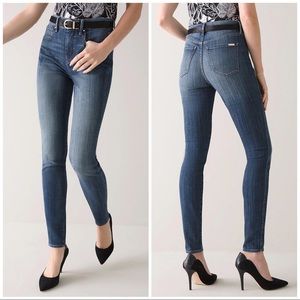 WHBM Extra High Rise Skinny Jeans